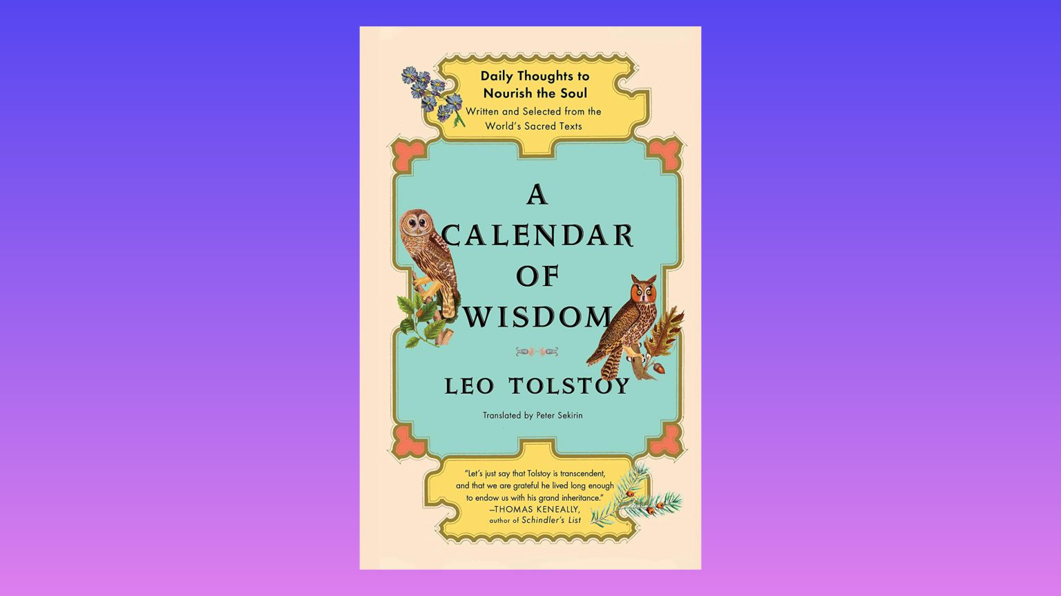 A Calendar of Wisdom فروشگاه کتاب مینویی A Calendar Of Wisdom Pdf